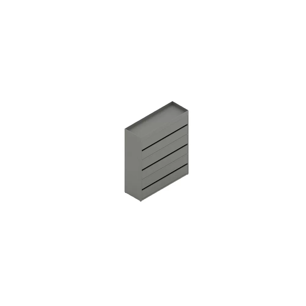 NEW ORDER COMB. 302 - 4 LAYERS INCL. 3 X 2 STEEL DRAWERS | Herman miller